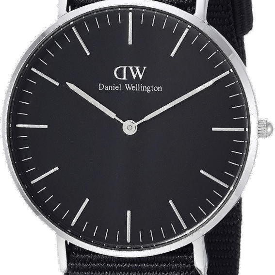 Montre Daniel Wellington Classic Black - Argent